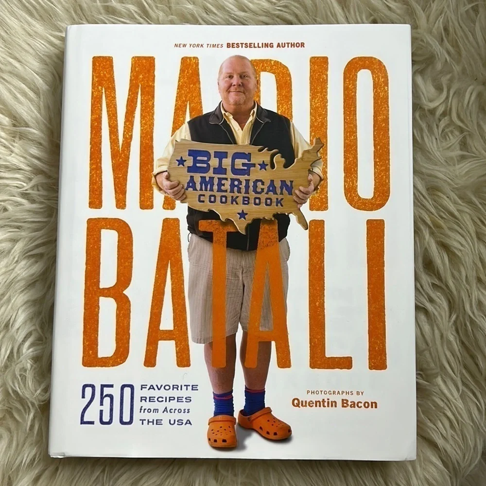Mario Batali 250 favorite recipes from across the USA cookbook